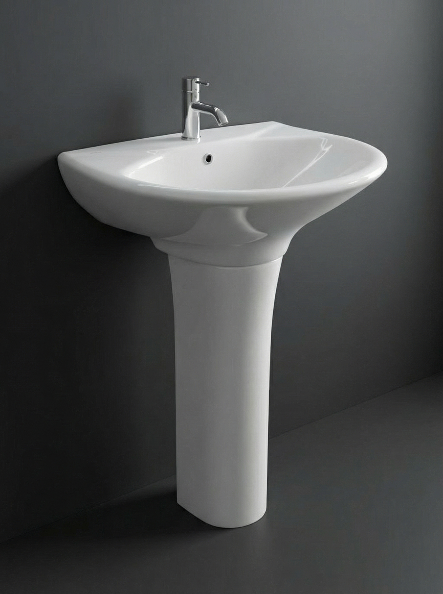 Wash Basin With Pedestal
