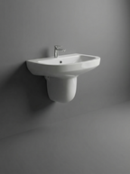 Pickly Wash basin with Half Pedestal