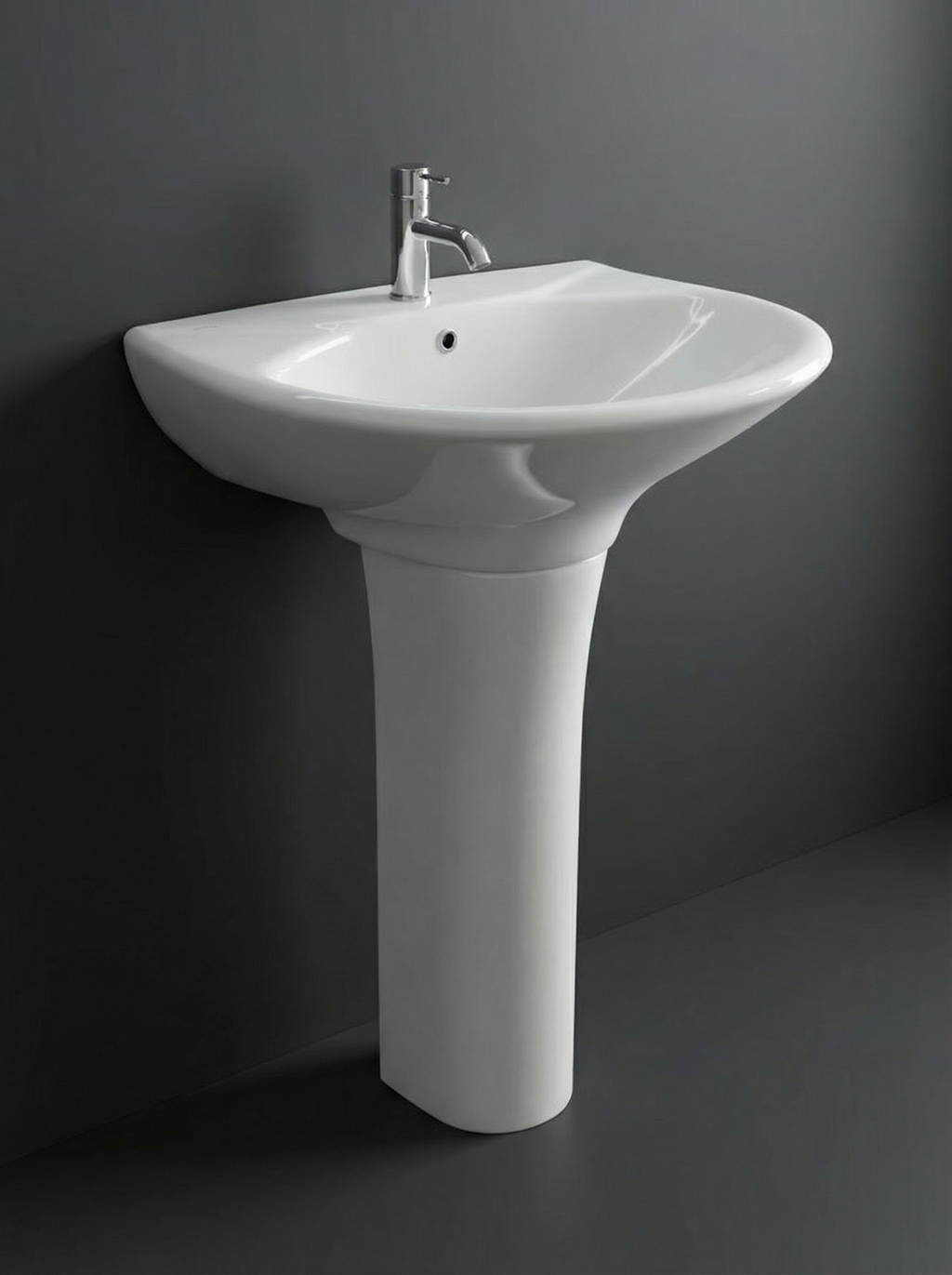 Star Washbasin with Pedestal