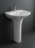 Star Washbasin with Pedestal