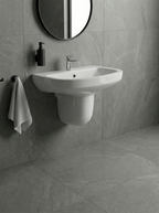 Pickly Wash basin with Half Pedestal