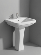 Albero wash basin with pedestal