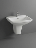 Albero Wash Basin with half pedestal